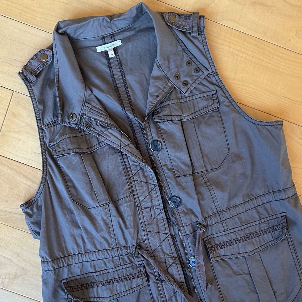 Maurices Cargo Utility Vest